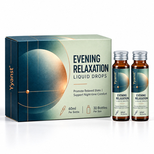 Líquido Oral Relajante Nocturno de Marca Privada OEM/ODM, 60 ml, 30 Botellas para Adultos, Rutina Nocturna para Dormir, Venta al Por Mayor Personalizada - Product Image 1
