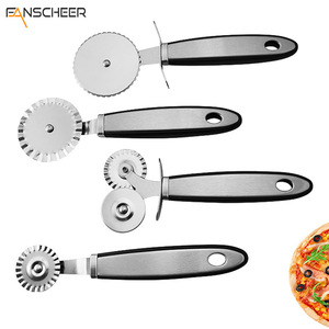 Stainless Steel Pizza Cutter Rotary Wheel Knife For Pizza Slicing Tools - Product Image 5