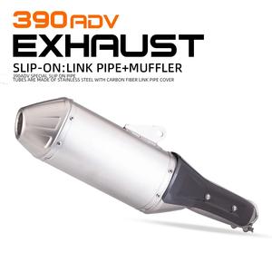 Tubo de Conexión Intermedio para Escape de Motocicleta CHMotor, Conexión de Silenciador de 51 mm para DUKE 250 390 RC390 250 390 Adventure ADV 2020 2021 <span class=keywords><strong>2022</strong></span> - Product Image 2