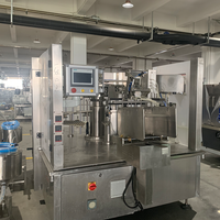 Machine d'emballage rotative pour sachets préformés Doypack, entièrement automatique, norme européenne LINPACK, pour café, lait en poudre, épices.