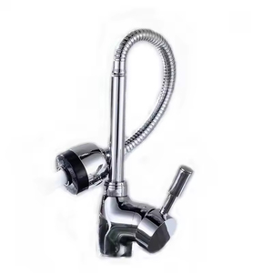 <span class=keywords><strong>Grifo</strong></span> <span class=keywords><strong>de</strong></span> <span class=keywords><strong>Cocina</strong></span> Flexible <span class=keywords><strong>de</strong></span> Zinc Cepillado YF 2026 <span class=keywords><strong>con</strong></span> Agua Fría/Caliente, 2 Modos <span class=keywords><strong>de</strong></span> Rociado, Válvula <span class=keywords><strong>de</strong></span> Cerámica y <span class=keywords><strong>Manguera</strong></span> Giratoria para Fregadero - Product Image 3
