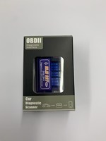 Interfaz Bluetooth 4.0 Mini Elm327 Más Económica, OBD II para iOS y Android, Lector de Códigos 2, Escáner para Auto