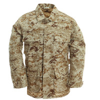 Uniforme de camouflage désertique numérique BDU, combinaisons tactiques de combat, uniforme de combat américain