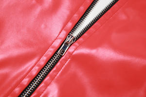 Zzhe set 2 potong seksi untuk wanita, pakaian butik pakaian jalan, atasan crop kerah berdiri warna tambal sulam dan rok mini modis - Product Image 5