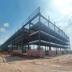 Almacén Prefabricado <span class=keywords><strong>de</strong></span> Panel Sándwich con Estructura <span class=keywords><strong>de</strong></span> Acero <span class=keywords><strong>de</strong></span> Alta Resistencia, Personalizado y <span class=keywords><strong>de</strong></span> Alta Calidad, Resistente a Vientos <span class=keywords><strong>de</strong></span> 81-120 mph - Product Image 3