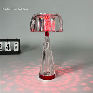 Creative <strong>Mushroom</strong> Table <strong>Lamp</strong> Diamond Crystal Table <strong>Lamp</strong> RGB Touch Decorative Atmosphere <strong>Lamp</strong> Bedside Night Light - Product Image 5