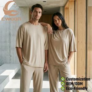 Conjunto <span class=keywords><strong>de</strong></span> Pijamas <span class=keywords><strong>de</strong></span> Modal Transpirable Premium para Mujer, Conjunto <span class=keywords><strong>de</strong></span> Pijamas para Hombre, Conjunto <span class=keywords><strong>de</strong></span> Pijamas Personalizado <span class=keywords><strong>de</strong></span> Alta Calidad, Ropa <span class=keywords><strong>de</strong></span> Dormir para Hombre y Mujer - Product Image 1