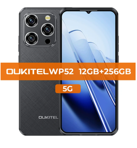 Oukitel Wp52 <span class=keywords><strong>5G</strong></span> Smartphone Robusto, 6.6 Pollici, 6500mAh, 16GB+256GB, Telefono Cellulare Android 14, 48MP, NFC - Product Image 2