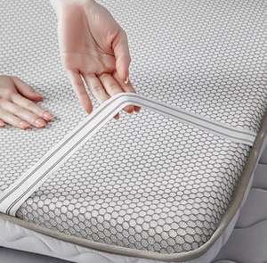 Modern ev Tatami tek yatak yumuşak kalınlaşmış lateks yurt okul veya hastane kiralama için özel yorgan ile ped - Product Image 4