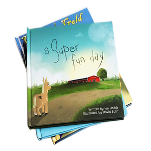 Sách giáo dục thiếu nhi bìa cứng tùy chỉnh, in màu hai mặt, sách thiếu nhi đóng ghim, in truyện thiếu nhi - Product Image 5