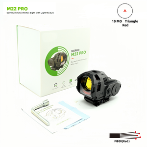 M22ส่องจุดสีแดงภายในแบบใหม่โมดูลไฟสะท้อนแบบส่องสว่างในตัวเลนส์อลูมิเนียมอัลลอยด์แท้เคลือบหลายชั้น10MO ล่าสัตว์ - Product Image 4
