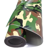 Film de protection de peinture de voiture camouflage en PVC PPF imperméable sans bulles d'air, autocollant décoratif pour carrosserie, taille 1,52*30m, en promotion