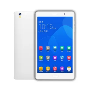 Ponsel Kartu Sim Ganda 8 Inci, Tablet Pc Panggilan Telepon, Tablet Quad Core 3G dengan Port DC dan Port Tipe C