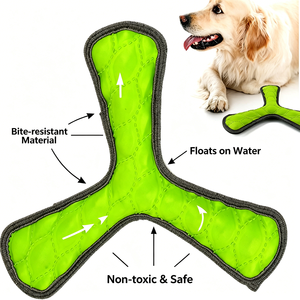 <b>Floating</b> Dog TrainingToy Durable Bite Resistant Water Fetch Toy Non-Toxic Lightweight Swimming Pool Beach Interactive Training - Product Image 3