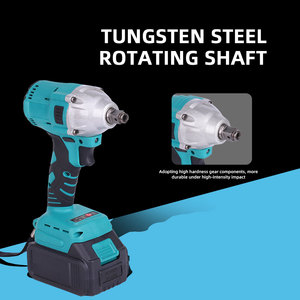 Cờ lê tác động điện cầm tay 21V 350N.m bán chạy, mô-men xoắn lớn, công nghiệp, không dây, dùng pin, công suất cao, dùng cho việc tự sửa chữa - Product Image 3