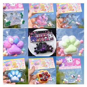 Jouet anti-stress sensoriel personnalisé OEM Patte de chat Kawaii, Mochi TPR à remontée lente, certifié sûr pour enfants de 5 à 7 ans, unisexe, TOYSRUNNER - Product Image 2
