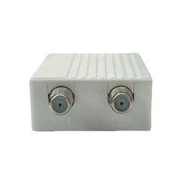 Récepteur optique passif mini fibre optique FTTH Catv Node 1550nm WDM OR18P 1 RF 2 ports RF Mode triplexeur avec fonction WDM AGC