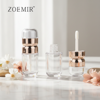Tubes de brillant à lèvres double embout 12g et 4g, flacons vides pour rouge à lèvres liquide, conteneurs vides 2-en-1 pour correcteur, emballages en plastique pour blush liquide