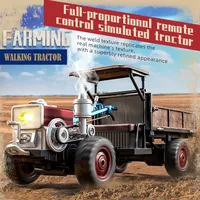 JHD JJRC C8836 Nuevo Tractor de Mano Totalmente Proporcional 4WD, Tractor de Simulación C8836, Coche de Juguete RC con Batería Adicional para Regalos Infantiles