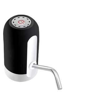 Pompe à eau portable à piles, noire et blanche, dispositif d'aspiration d'eau électrique pour seau d'eau - Product Image 5