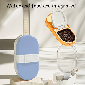 Du Lịch Di Động Chai Nước Dispenser Dễ Thương Ngoài Trời Đi Bộ Thiết Kế Chó Dispenser Uống Trung Chuyển Cho Vật Nuôi Nhỏ Bát Ăn - Product Image 4