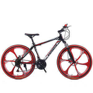 จักรยานเสือภูเขาสำหรับผู้ใหญ่ ขนาด 29 นิ้ว ยาง 2.3 นิ้ว เกียร์ <span class=keywords><strong>SRAM</strong></span> 21 สปีด โช้คหน้า โครงเหล็ก OEM CE ระบบเบรกดิสก์ แป้นเหยียบธรรมดา - Product Image 6