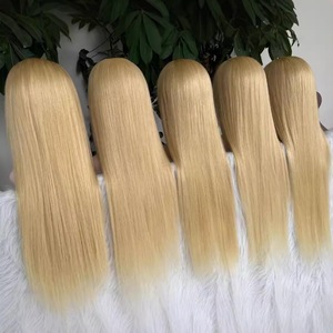 Perruque Cency Lace Front HD Transparente 613 Cheveux Humains Vierges Brésiliens Remy Non Traités Dentelle Dorée Entièrement Tissée à la Main Longue Perruque Frontale - Product Image 3