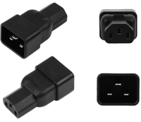 Adaptateur de courant IEC C13 vers C20 et connecteur C20 vers C13 pour la distribution d'alimentation des serveurs UPS PDU