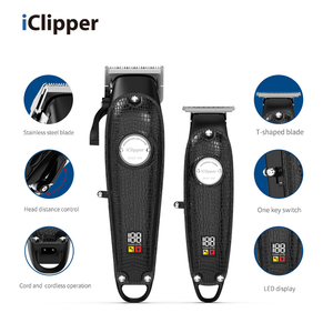 Tondeuse à cheveux professionnelle Iclipper-I4F, étanche et rechargeable par USB - Product Image 4
