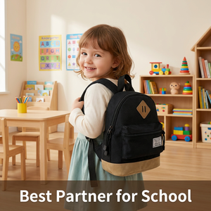 Sac à dos <span class=keywords><strong>vintage</strong></span> en toile légère pour enfants de 2 à 6 ans, idéal pour la <span class=keywords><strong>maternelle</strong></span> et les voyages - Product Image 5