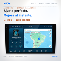 KSOY 10 Inch Radio Android 16 Multimedia Receiver Universal Car Dvd Player Car Android Player Universal Car Dvd Player