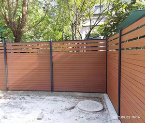 Recinzione in Legno Plastico Impermeabile 1,8m*1,8m per Villa, Cortile e Terrazza con Istruzioni di Installazione, <span class=keywords><strong>Cancelli</strong></span> e Recinzioni - Product Image 3