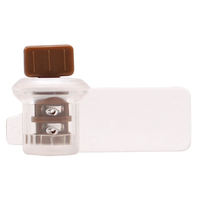 Mécanisme de verrouillage à visser en plastique pour tube en aluminium, verrouillage de tube à visser, verrouillage de tube à visser, PN-MS6004