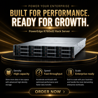 Serveur en rack Dell PowerEdge R760xd2 2U, processeur Intel Xeon Scalable, DDR5, extension de stockage pour centre de données