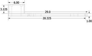 <span class=keywords><strong>Support</strong></span> de <span class=keywords><strong>moteur</strong></span> de canoë en bois massif fait à la main de la vieille ville finition transparente - Product Image 2