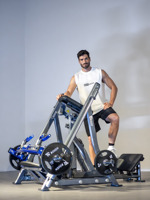 Máquina de Ejercicio de Alta Calidad 2025, Equipo de Gimnasio para Entrenamiento de Fuerza, Remo Orbital de Acero Galvanizado con Personalización de Color