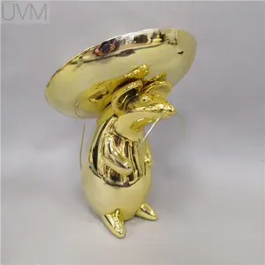 Interior Modern Nordic Table Living Room Luxury Gold Luxury Ceramic Ornament Mouse Art Statue Animal Home Decoration