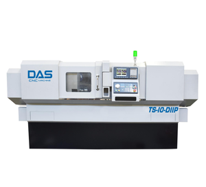 TS-10-DIIP 10 pouces broche CNC tour Machine double broche 4 axes lit oblique usage moyen 220v horizontal numérique haute précision - Product Image 2