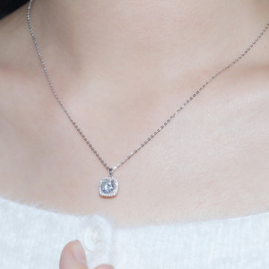 Collar de Cadena con Eslabones Geométricos Clásicos Minimalistas para Mujer, Uso Diario, Estilo de Oficina, Aleación de Cobre, Joyería de Moda - Product Image 5