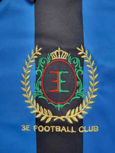 Camisetas de fútbol retro a rayas transpirables personalizadas camisetas y tops uniformes camisetas de fútbol Retro - Product Image 5