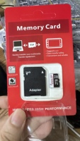 Carte mémoire v60 2 To 30 Mo/s, pack adaptateur carte TF 64 Go améliorée vers 2 To U3, carte SD 2 To améliorée avec logo, carte micro 64 Go améliorée vers 2 To