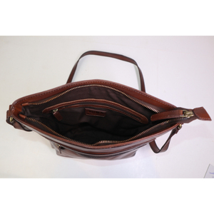 Nuevo Bolso Bandolera de Cuero Genuino para Mujer, Gran Capacidad, Piel de Vacuno de Grano Completo, Logotipo Personalizado, Venta al Por Mayor - Product Image 2
