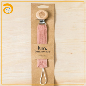 Bán buôn đầy màu sắc chất lượng cao Cotton Linen bé vòng núm vú chuỗi <span class=keywords><strong>Clip</strong></span> - Product Image 2