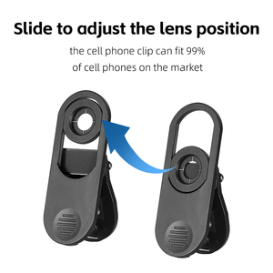 Lentes Móviles Universales, Lente de Zoom 2 en 1 con Enfoque Automático y Gran Angular para Teléfonos Inteligentes, para Fotografía de Belleza, Pestañas y Uñas - Product Image 2