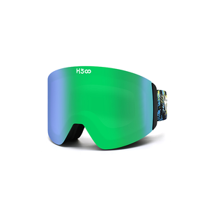 Masque de ski sans monture avec aimants UV400, logo personnalisé, anti-buée, lentilles durables, protection pour snowboard, lunettes de neige, masque de neige, lunettes de ski - Product Image 3