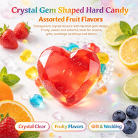 Multi-Colored Gem Sugar High Color Value Handmade Crystal Maltose 1kg Hard Candy Hard Candy