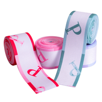Sangle élastique imprimée de 10 mm en polyester élasthanne pour vêtements et pantalons, personnalisable