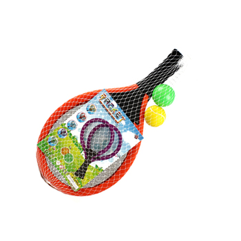 TychoTyke Kids Tennis Racket Play Set 2 Matching Balls