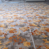 80% laine 20% nylon Design moderne laine et nylon ignifuge hôtel de luxe salle de bal tapis hôtel tapis Axminster tapis