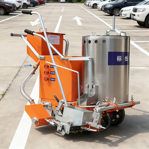 Máquina Multifuncional Termoplástica para <span class=keywords><strong>Pintar</strong></span> y Marcar Líneas en Carreteras <span class=keywords><strong>con</strong></span> Bomba para Construcción, Nueva - Product Image 3